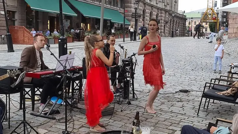 Levande musik på Café Söderberg